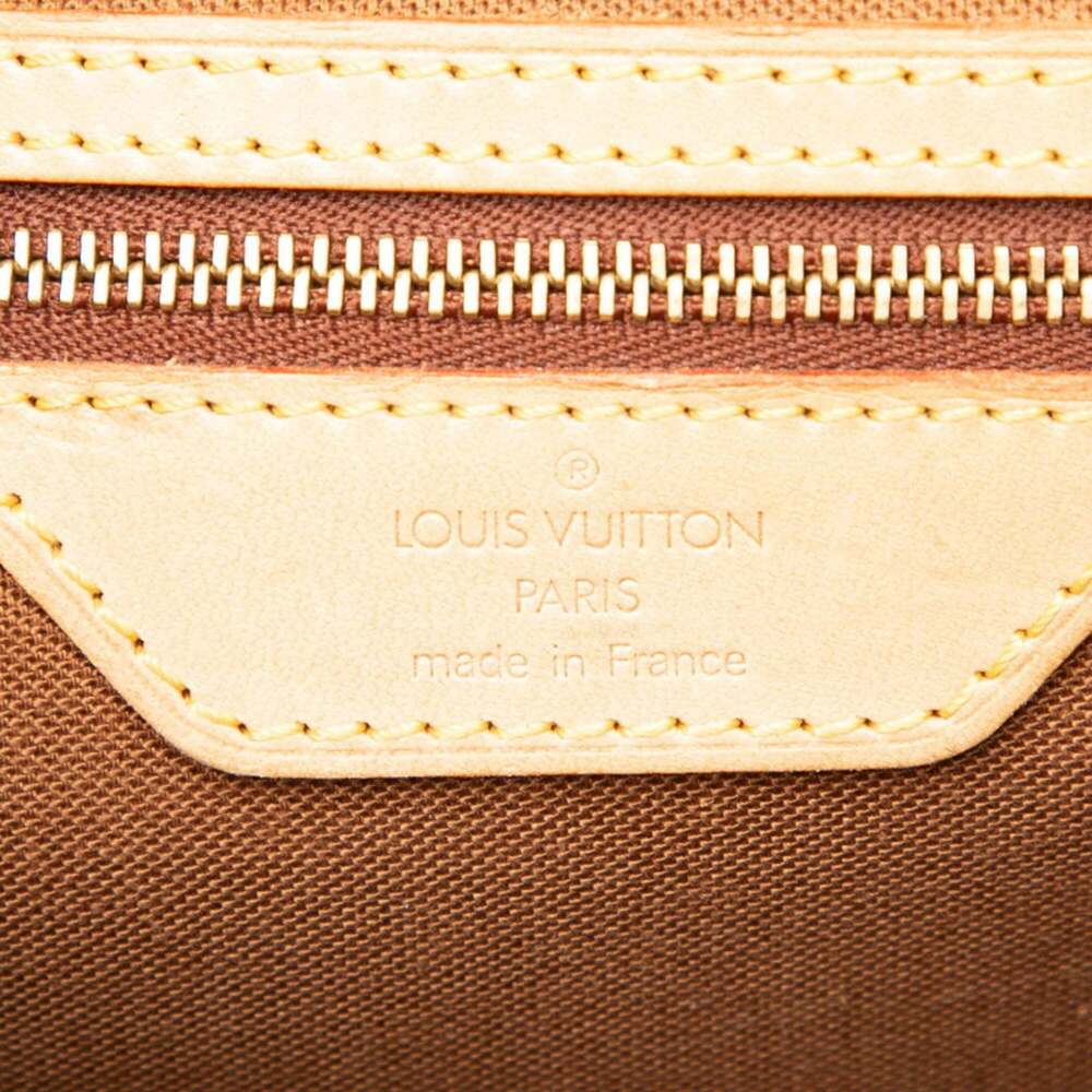 LOUIS VUITTON Authentic Brown Monogram Leather Shoulder Bag - Picture 6 of 7